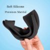 Shaboo Prints Yocaya Oculus Quest 2 Face Cover Silicone with Vented Points Less Sweat Less Light Leakage,black