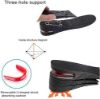 Height Increase Insoles Air Taller Cushion Shoes Insoles 4-Layer Heel Insert for Men