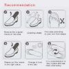 Height Increase Insoles Air Taller Cushion Shoes Insoles 4-Layer Heel Insert for Men