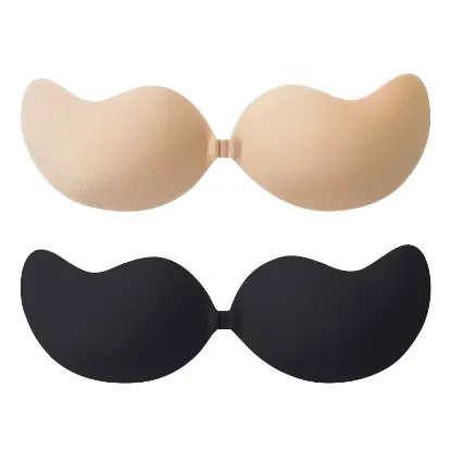 Nipple Cover, Women's Invisible Underwear Push up Nipple Covers(2 Pairs)