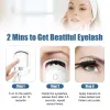 Shaboo Prints Heated Eyelash Curlers, Mini Electric Eyelash Curler Travel Curler, 24H Natural Curl