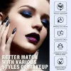 2-In-1 Eyelash & Eyebrow Tint Kit, Professional Lash & Brow Color Kit, Suitable for Salon & Home Use, Dark Brown
