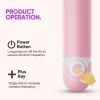 Picture of Thrusting Vibrator Wand, Mini Bullet Vibrator, G Spot Vibrator for Women, Adult Toys with 10 Vibration Modes
